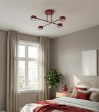 mini: Lampa sufitowa HALO nowoczesna burgundowa GX53 10W LED (6)