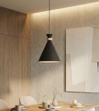 mini: Lampa wisząca ZERO nowoczesna czarna E27 15W LED (2)