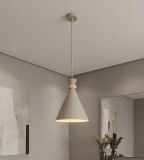 mini: Lampa wisząca ZERO nowoczesna beżowa E27 15W LED (4)