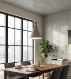 mini: Lampa wisząca ZERO nowoczesna beżowa E27 15W LED (5)