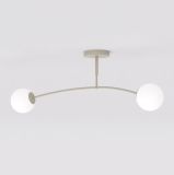 mini: Lampa sufitowa PREGOS nowoczesna beżowa E14 10W LED (1)