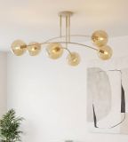 mini: Lampa sufitowa PREGOS nowoczesna beżowa E14 10W LED (6)
