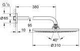 Deszczownica Z Ramieniem Rainshower Chrom 26066000 Grohe