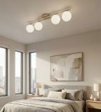 mini: Lampa sufitowa KAIRO nowoczesna beżowa E14 10W LED (5)