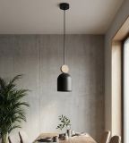 mini: Lampa wisząca MESI nowoczesna czarna GU10 8W LED (5)
