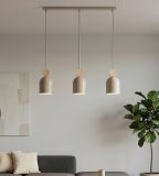mini: Lampa wisząca MESI nowoczesna beżowa GU10 8W LED (3)