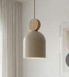 mini: Lampa wisząca MESI nowoczesna beżowa GU10 8W LED (4)