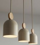 mini: Lampa wisząca MESI nowoczesna beżowa GU10 8W LED (6)