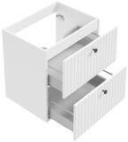 Zestaw Rio Szafka Wisząca + Czarne Uchwyty + Czarny Blat Emporia