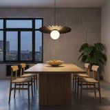 mini: Lampa wisząca UMBRA nowoczesna czarna G9 8W LED (3)