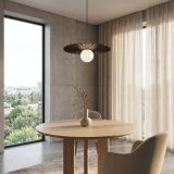 mini: Lampa wisząca UMBRA nowoczesna czarna G9 8W LED (4)