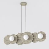 mini: Lampa wisząca UMBRA nowoczesna beżowa G9 8W LED (1)