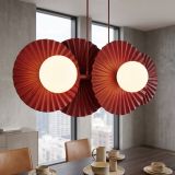 mini: Lampa wisząca UMBRA nowoczesna burgundowa G9 8W LED (2)