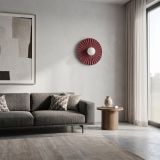 mini: Kinkiet UMBRA nowoczesny burgundowy G9 8W LED (3)