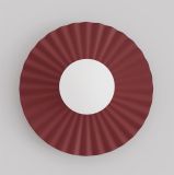 mini: Kinkiet UMBRA nowoczesny burgundowy G9 8W LED (1)