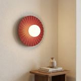 mini: Kinkiet UMBRA nowoczesny burgundowy G9 8W LED (3)