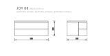 Szafka JOY Beżowa 88x50,5x39 cm Joy002 Emporia - OUTLET