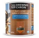 Zestaw Impregnat Extra Powłokotwórczy Tik 0,75L Drewnochron + Pędzel Włoski 70 mm GRATIS