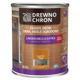 Zestaw Lakierobejca Extra Złoty Dąb 0,75L Drewnochron + Pędzel Włoski 70 mm GRATIS