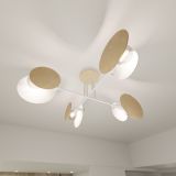 mini: Lampa sufitowa ZITA nowoczesna biała E27 15W LED (4)
