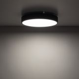 VELIS BLACK PLAFON LED 24W IP54