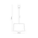 mini: MAJA GRAY LAMPA wisząca 1 (6)