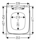 Deska Wolnoopadająca Slim Gap S-RO102 Masma