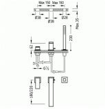 Bateria Cuadro Wannowa 3-OTW. 00616105 Tres