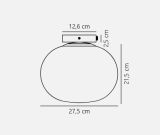 Lampa Sufitowa Alton Szklana Mleczne Szkło 2010506001 Nordlux