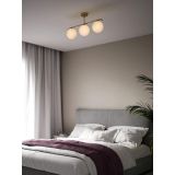 Lampa Sufitowa Potrójna Złota Grant 2010583035 Nordlux