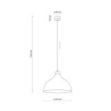 mini: CAP BLACK LAMPA wisząca 1 (7)