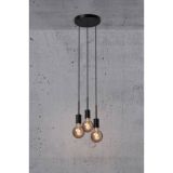 Potrójna Lampa Wisząca Paco Czarna 2112063003 Nordlux