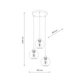 mini: CUBUS LAMPA wisząca 3 PĹOMIENNA (9)