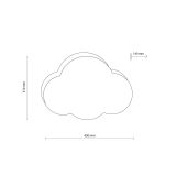 mini: CLOUD GREY LAMPA SUFITOWA MINI 2 (8)