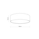 mini: RONDO KIDS PINK LAMPA SUFITOWA 4 PĹ (3)