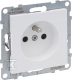 Gniazdo 2P+Z - - 16 A - 250 V~ - Zaciski Automatyczne Biały Suno Legrand
