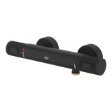 Bateria Prysznicowa Z Termostatem Grohtherm 1000 Phantom Black 34827KF0 Grohe
