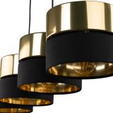mini: HILTON BLACK/GOLD LAMPA wisząca 4 (6)