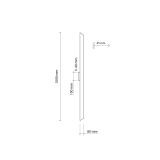 mini: NAVI WHITE LONG KINKIET LED (6)