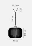 Lampa Wisząca Milford 30 Szklana 46583001 Nordlux