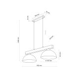 mini: OSLO WHITE LAMPA wisząca 2 (10)