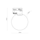 mini: TRACER BLACK AMBER GLASS 1 G9 (2)