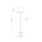 mini: CHICAGO LINEN LAMPA podłogowa 1 (5)