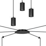 mini: Lampa wisząca TRAKER nowoczesna czarna GU10 10W LED (3)