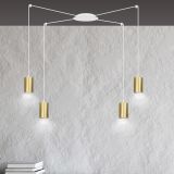 mini: Lampa wisząca TRAKER nowoczesna biała / złota GU10 10W LED (8)