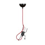 mini: Lampa wisząca BOBI nowoczesna czarna E27 15W LED (1)