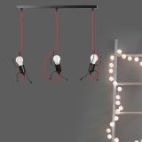 mini: Lampa wisząca BOBI nowoczesna czarna E27 15W LED (5)