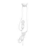 mini: Lampa wisząca BOBI nowoczesna biała E27 15W LED (1)