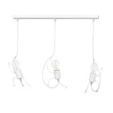 mini: Lampa wisząca BOBI nowoczesna biała E27 15W LED (1)