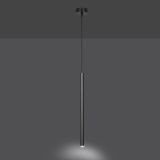 mini: Lampa wisząca SELTER nowoczesna czarna G9 8W LED (3)